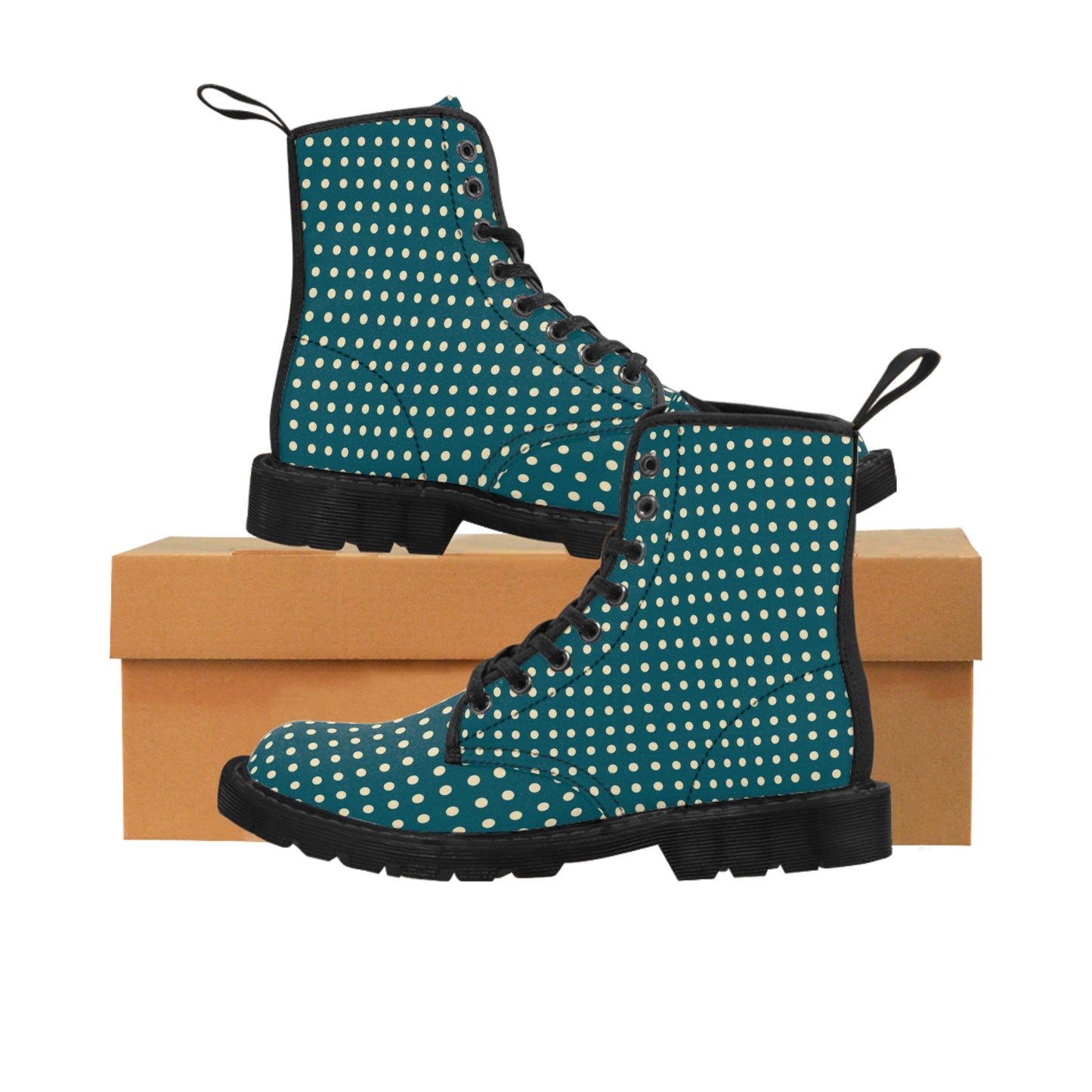 Dot Envy Women's Canvas Boots