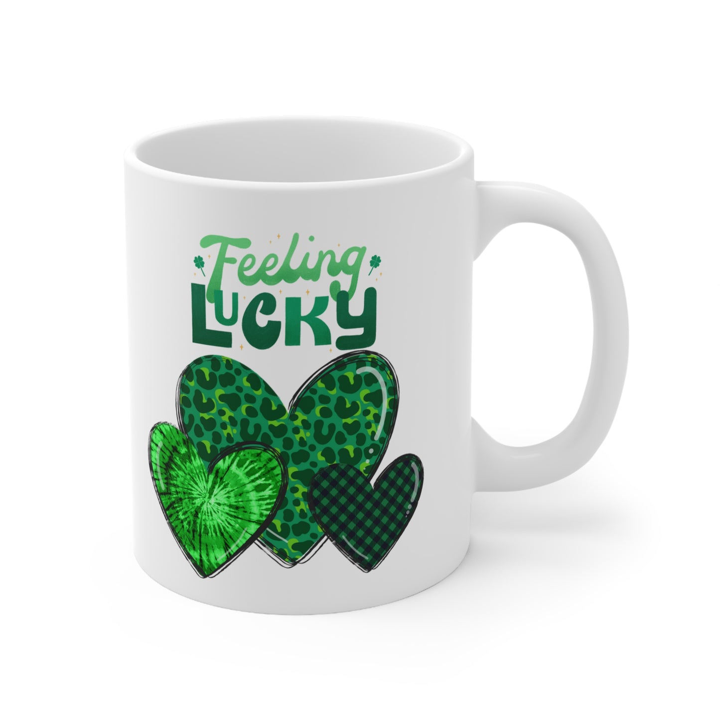 Feeling Lucky St. Patrick's Day Ceramic Mug 11oz