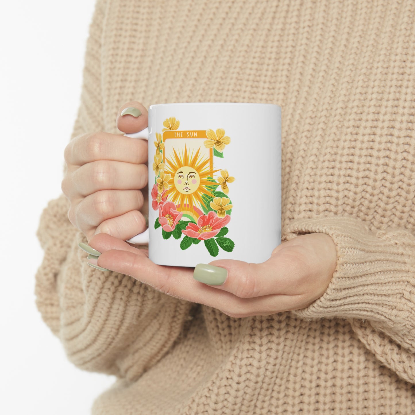 The Sun Tarot Ceramic Mug 11oz