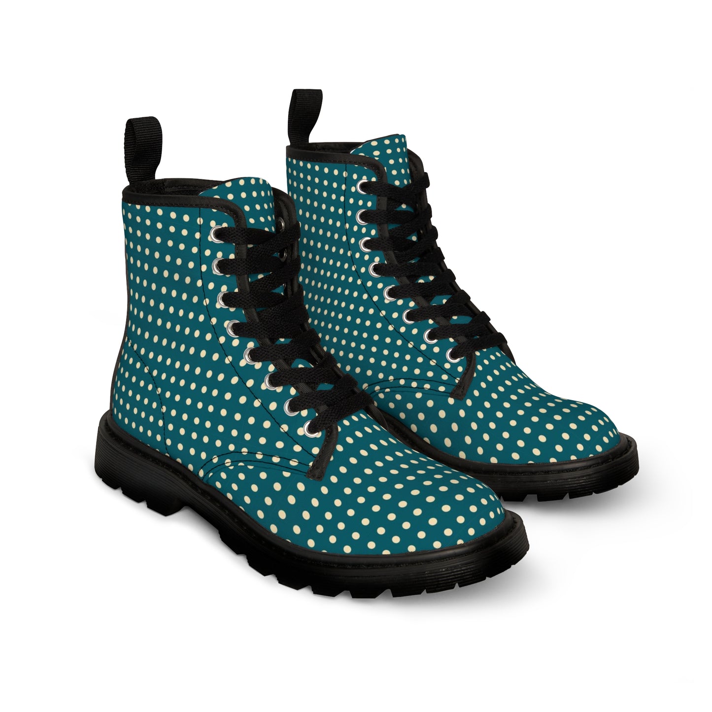 Dot Envy Women's Canvas Boots