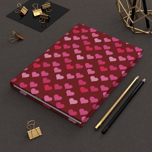 💕 Hearts Overload Hardcover Journal Matte