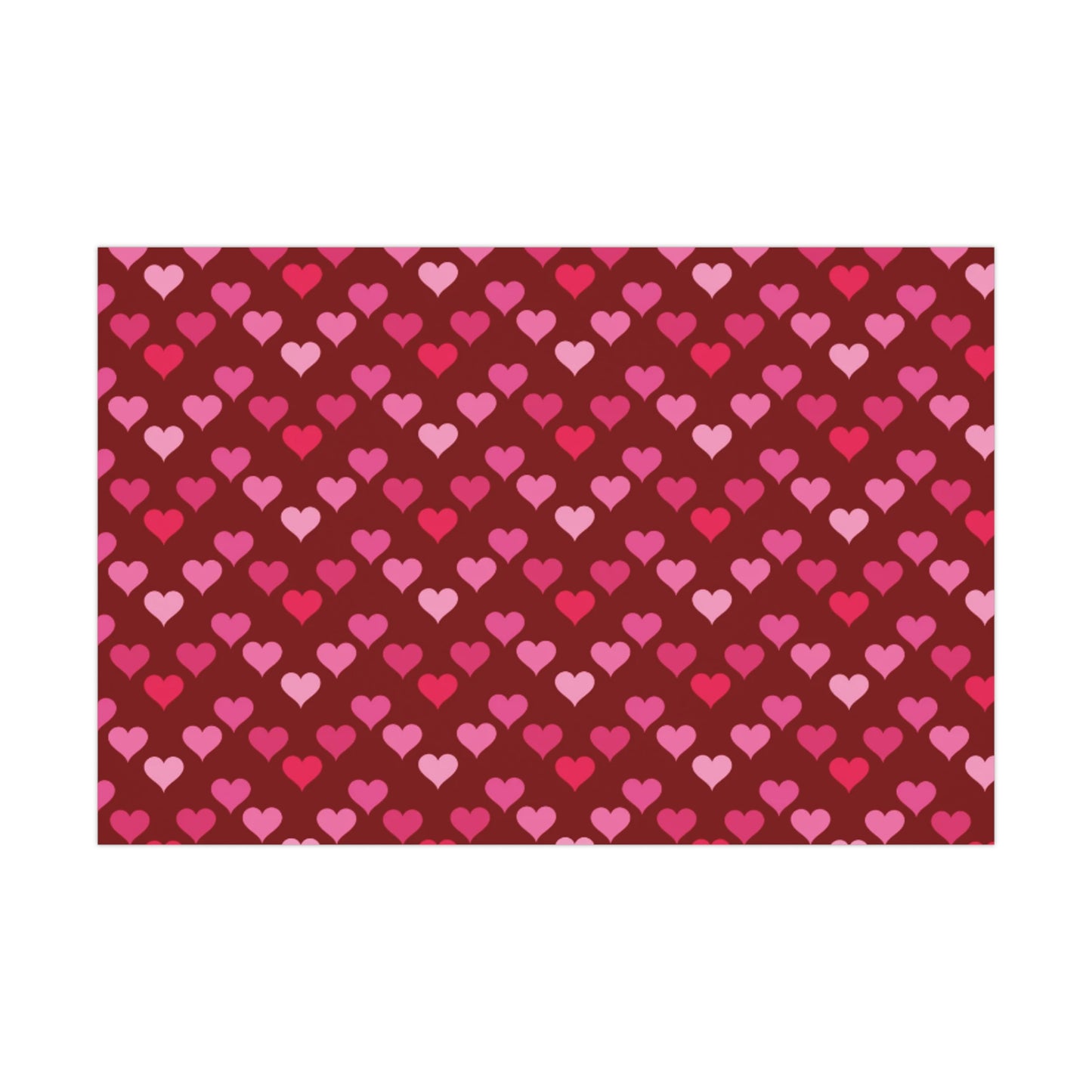 💝 Eco-friendly Hearts Overload Gift Wrap Papers