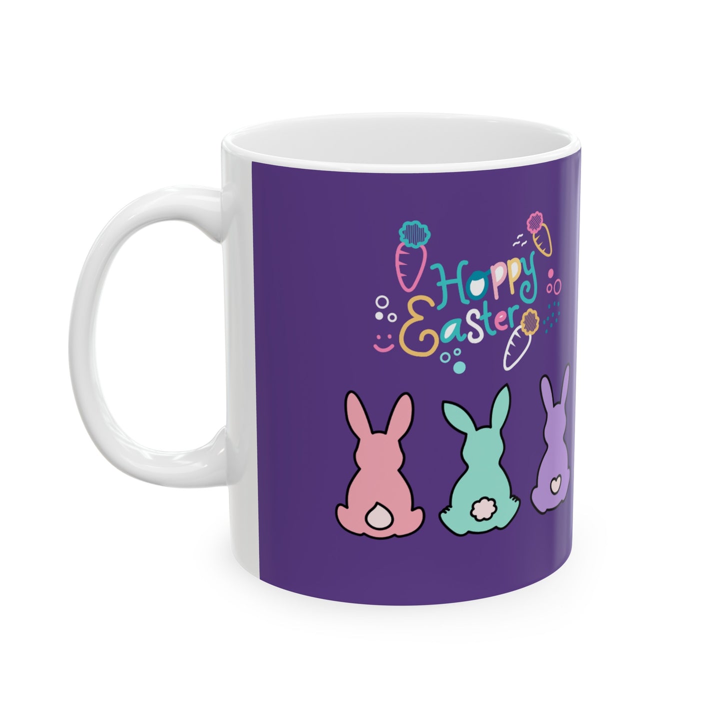 🥕 Hoppy Easter Ceramic Mug 11oz