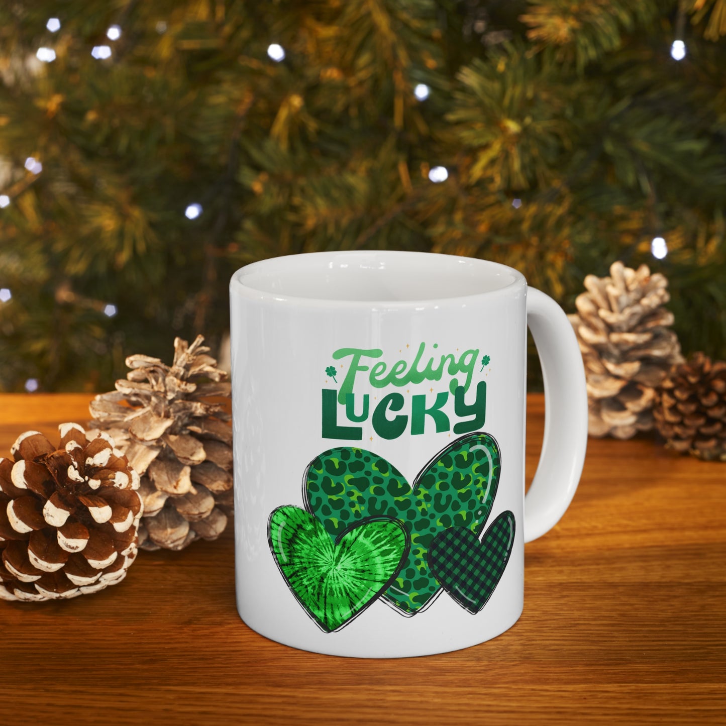 Feeling Lucky St. Patrick's Day Ceramic Mug 11oz