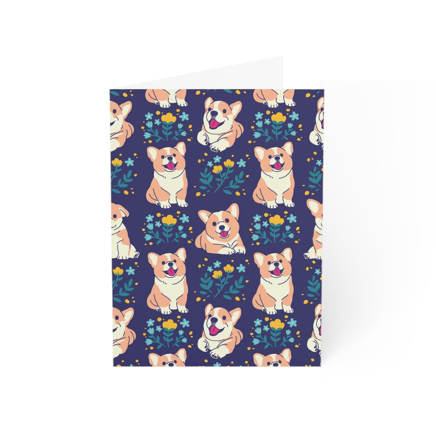 Corgi Love Greeting Cards (1, 10, 30, and 50pcs)