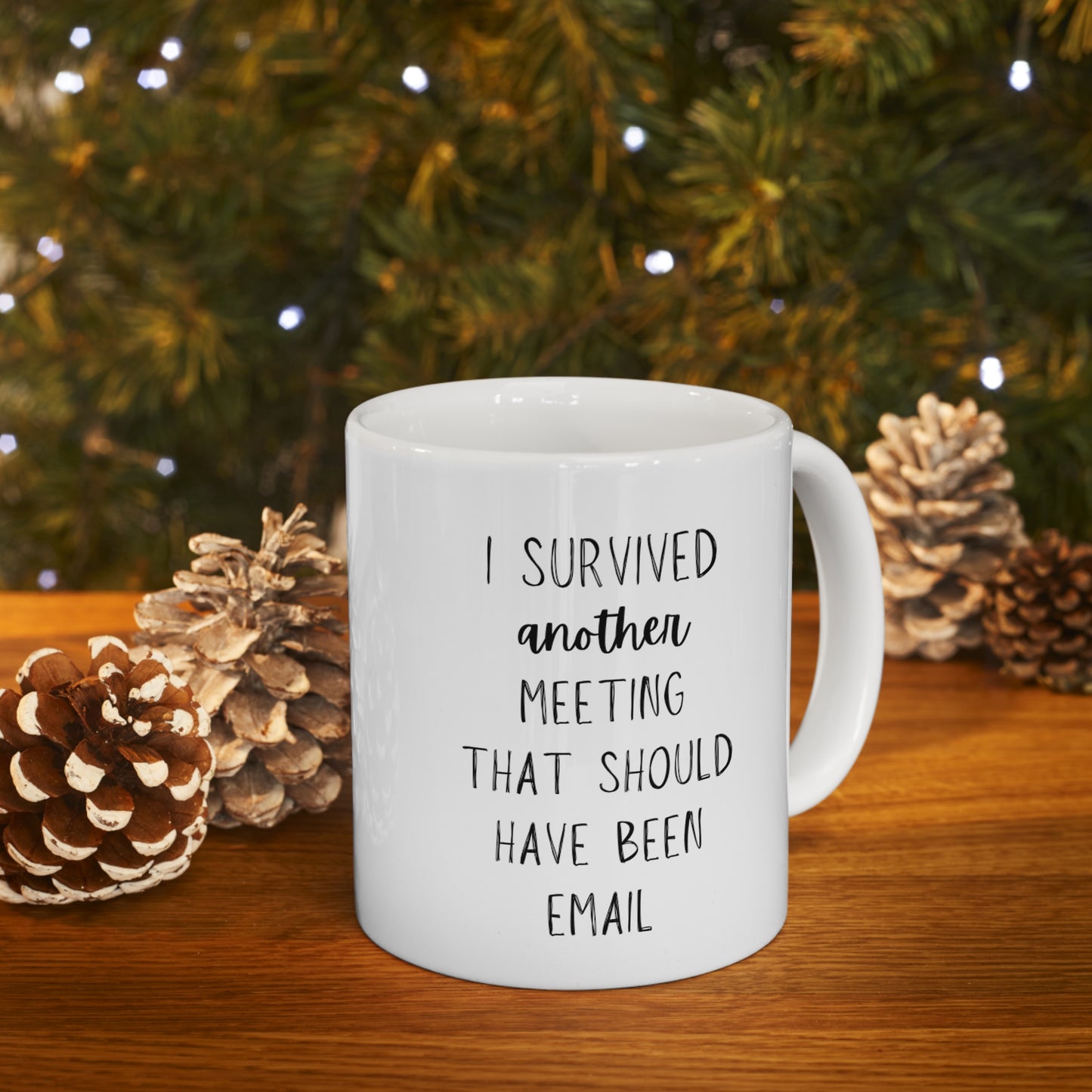 Funny Work Email Ceramic Mug 11oz