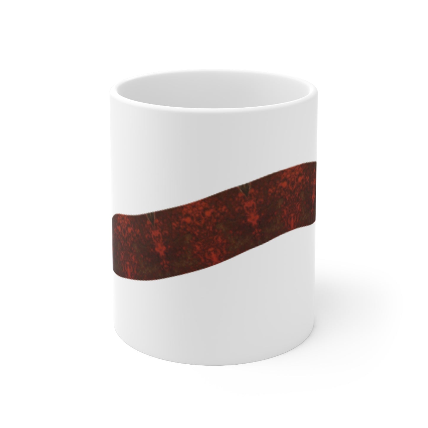 Turtle Wood Strip Serenity Mug